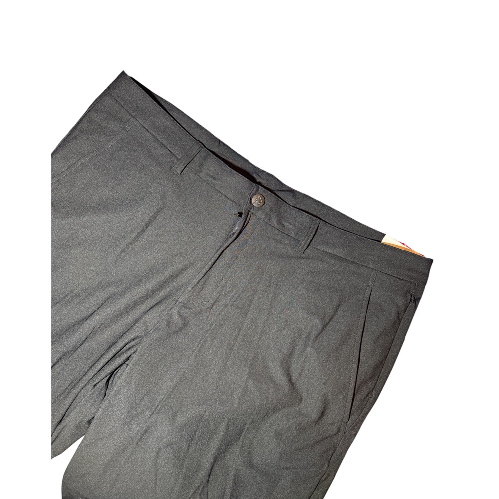 Reebok Mens Tapered Golf Pants 40x32 Black Performance Stretch